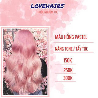 Thuốc nhuộm tóc HỒNG PASTEL - thuốc nhuộm tóc màu đẹp “gây bão” trong mùa hè