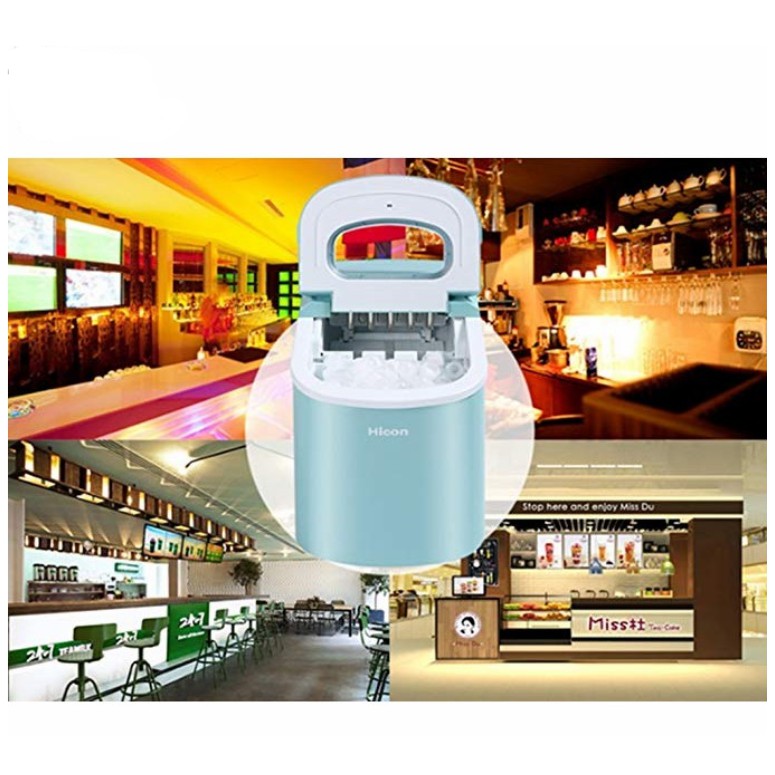 Máy làm đá viên mini HICON công nghệ Nhật Bản 15Kg/Ngày - SmartStore1688