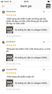 Xịt dưỡng tóc collagen  Kendali mềm mượt tóc 250ml