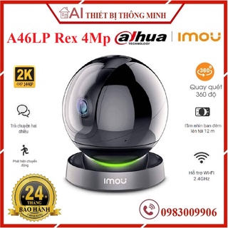 Camera wifi xoay quét 360 đàm thoại 2 chiều độ nét cao imou a46lp 4mp 2k, imou a26lp , imou rex 4mp - chính hãng
