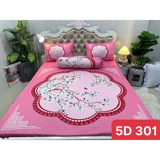 Bộ drap thun lạnh ý 5D cao cấp MS 301