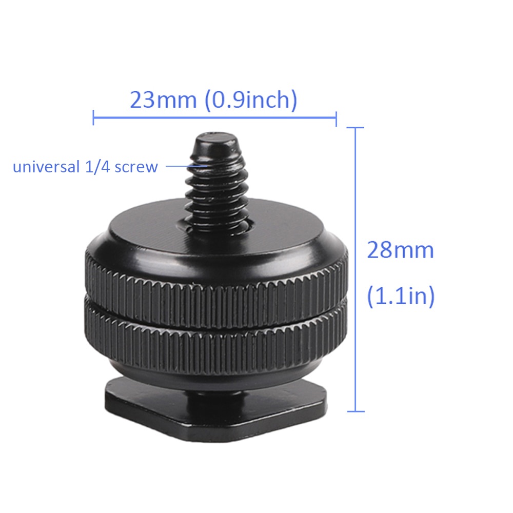 Ngàm Gắn Máy Ảnh DSLR CanonNikonSony Minolta Yongnuo 1/4'' /3/8&quot;