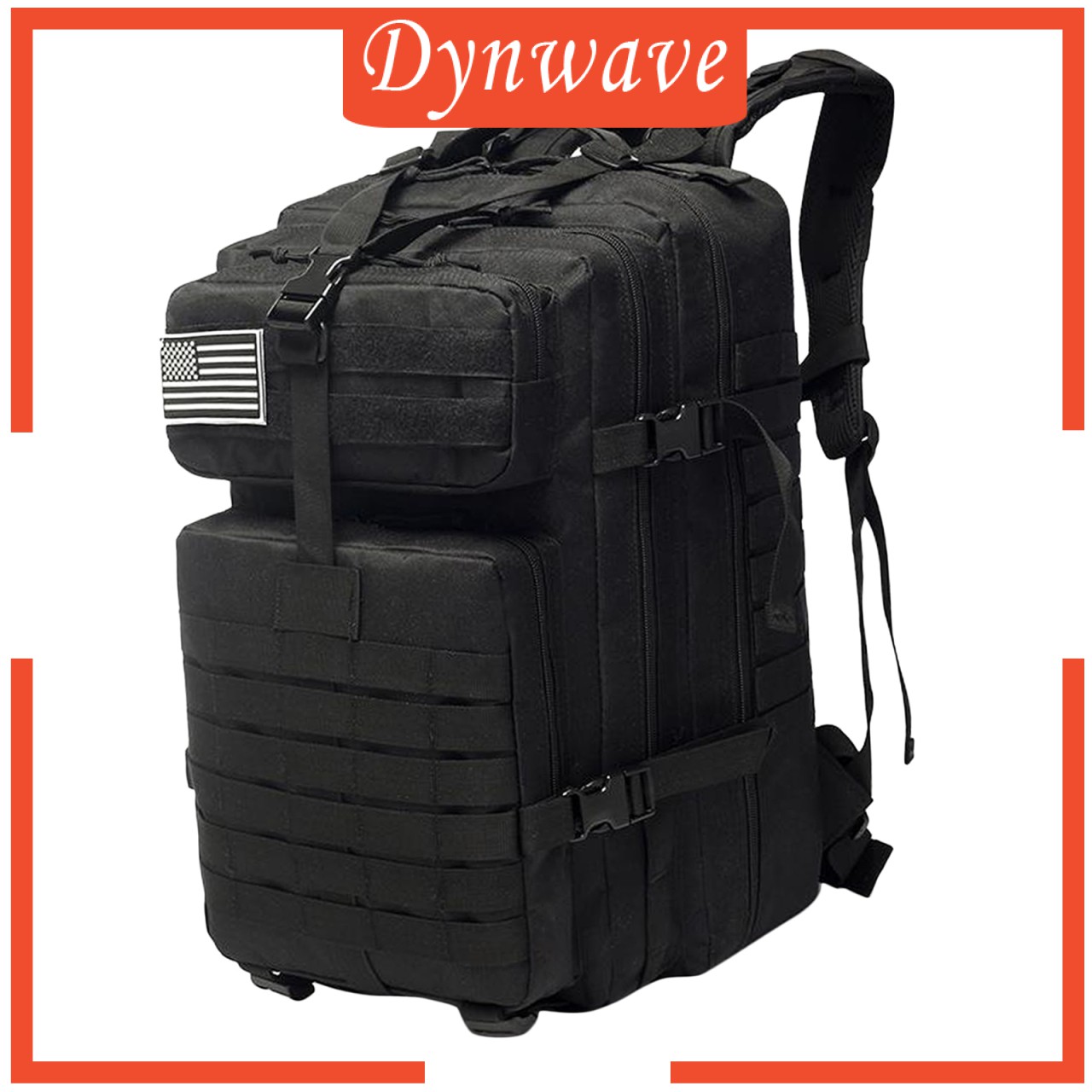 [DYNWAVE] 50L Military Tactical Backpack Army Assault Pack Waterproof Rucksack Hiking Bag