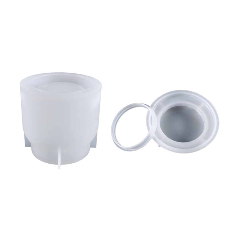 Khuôn Silicone Làm Hộp Đựng Chai Lọ DIY Tại Nhà