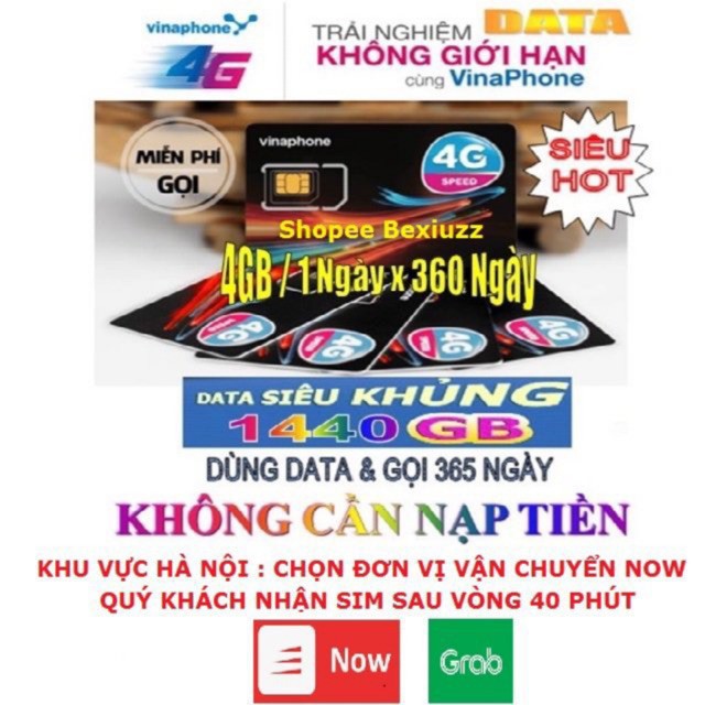 NBF K SIM 4G - VD89 1Năm ( DATA + Gọi MIỄN PHÍ +CẢ NĂM ) 2GB/Ngày ko Cần Nạp Tiền - phổ quát gói chọn lọc - Bảo Hành 12