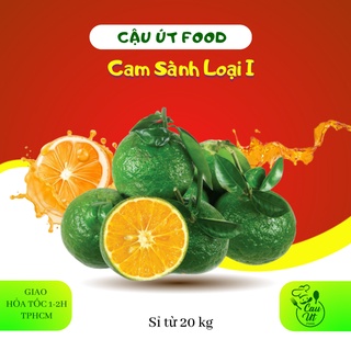 Cam sành ngọt nước vỏ mỏng loại 1 trái cây cậu út 40k/kg