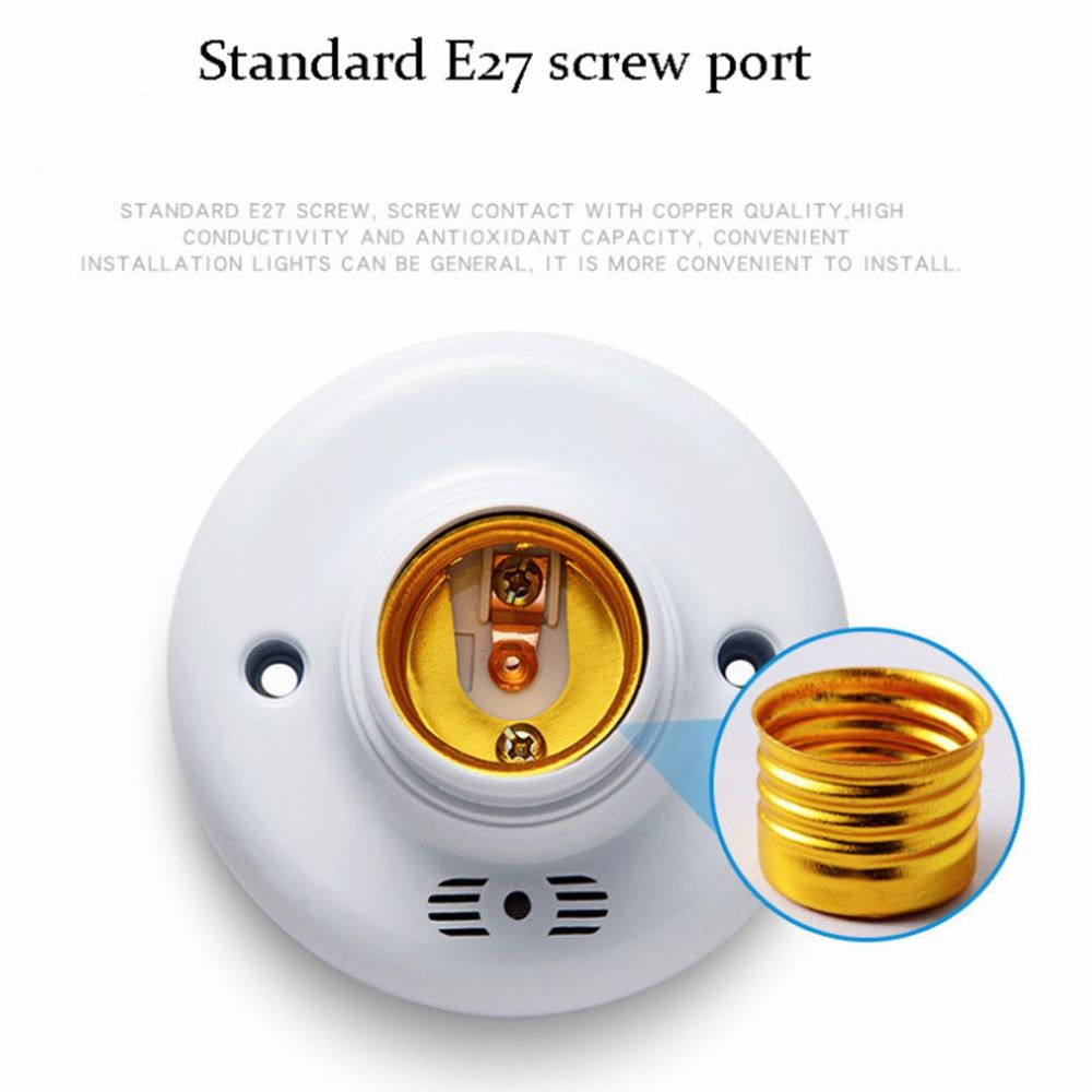 Đuôi đèn led E27 thông minh điều khiển bằng giọng nói tiện dụng Ac220V 45s