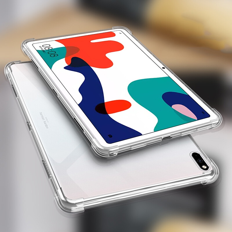 Ốp Máy Tính Bảng Silicon Tpu Mềm Trong Suốt Có Túi Khí Chống Sốc Cho Huawei Matepad 11 2021 T10S T10 Pro 10.8 2021 2019 10.4