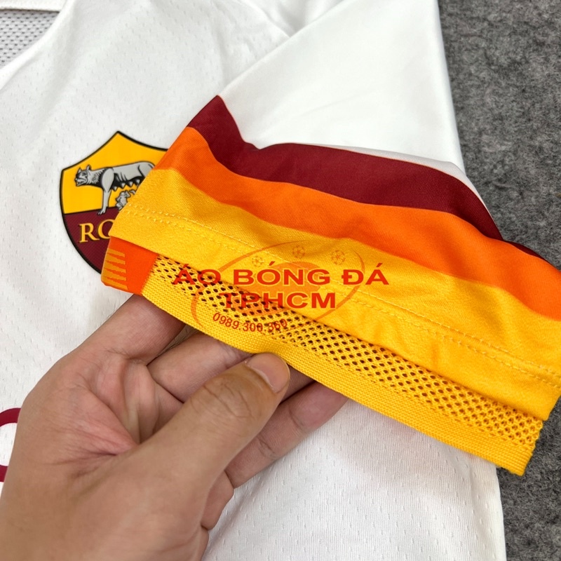 AS ROMA mùa 21/22 - Áo Bóng đá bản PLAYER hàng Thái - ROMA TRẮNG 21/22