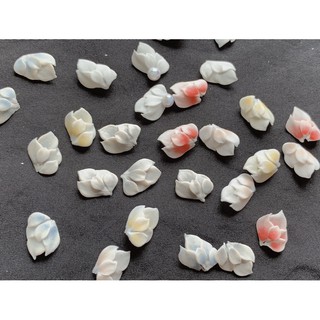 Hoa bột nail_cúc góc ôm móng
