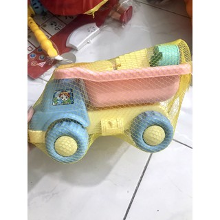 Bộ xe Ben chơi cát cho bé