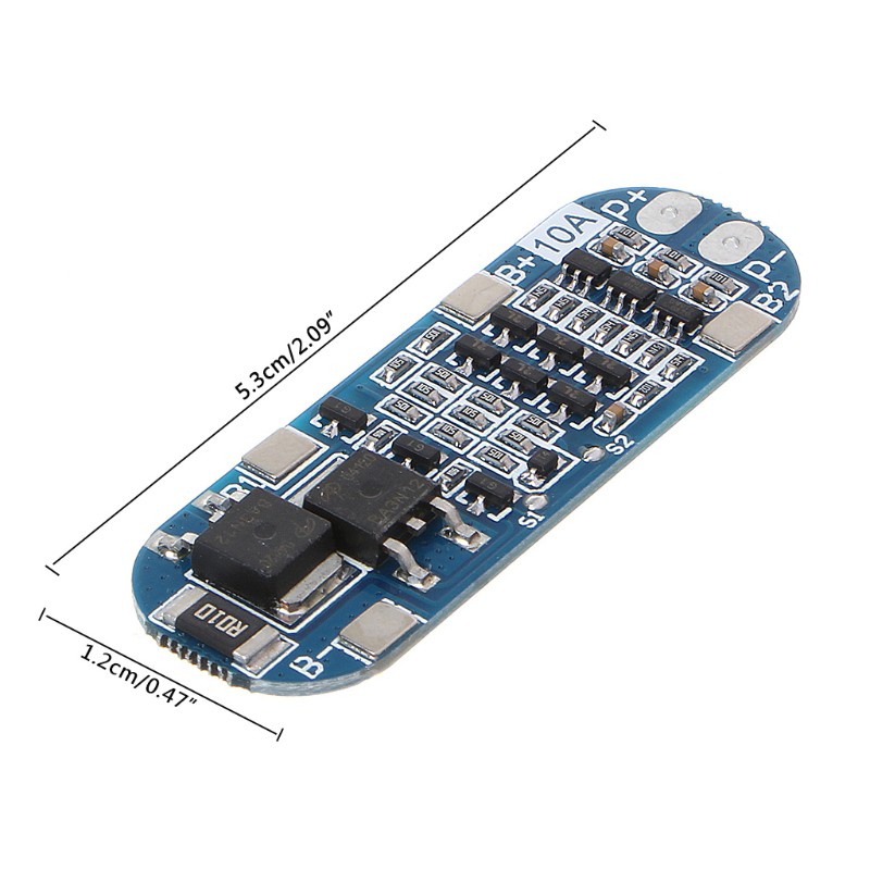 folღ 3S 11.1V 12.6V 10A Li-ion Lithium Battery 18650 Charger PCB BMS Protection Board