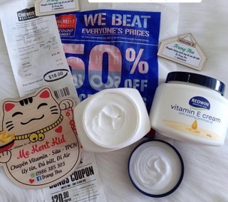 Kem dưỡng vitamin E Redwin Úc