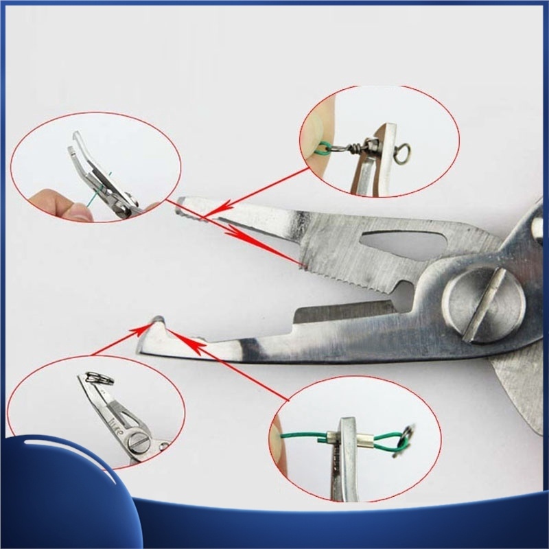 1 Kéo Cắt Dây Câu Cá Olecranon Đa Năng