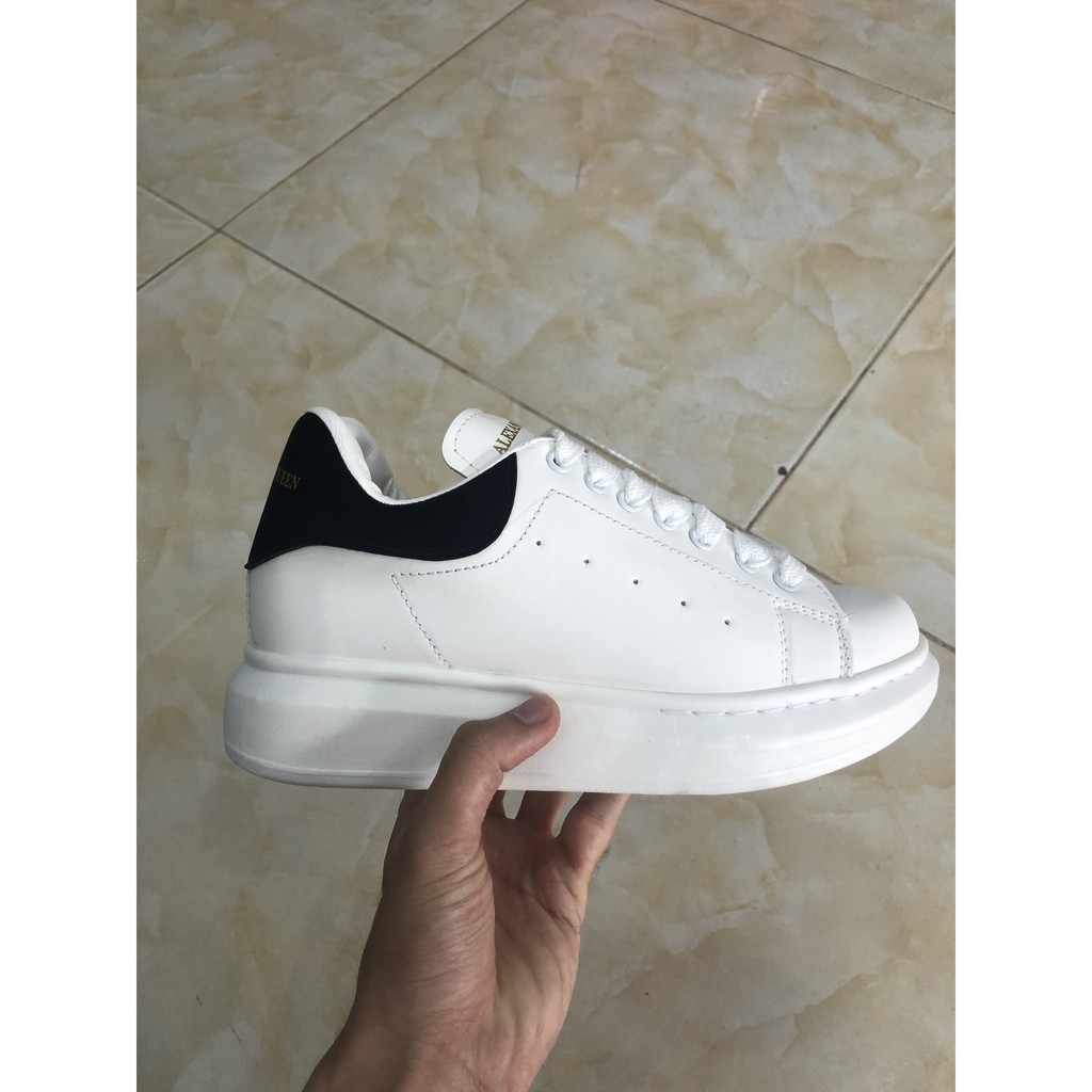 Giày thể thao SNEAKER MC đen gót nhung mịn