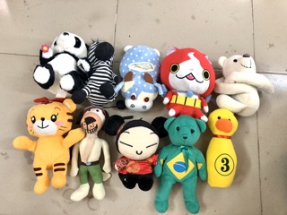 Set gấu bông đồng giá 120k/10c