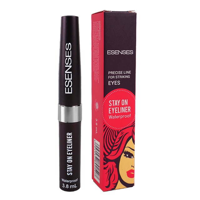 Esenses (hàng Mới Về) Bút Kẻ Mắt Chống Thấm Nước 3.5ml 100% Chính Hãng