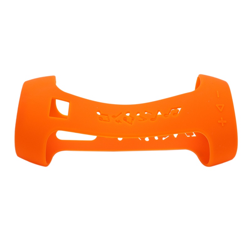 Outdoor Portable Soft Silicone Protective Case for Drop Resistant Suitable for JBL Pulse4 Bluetooth Speaker(Orange)