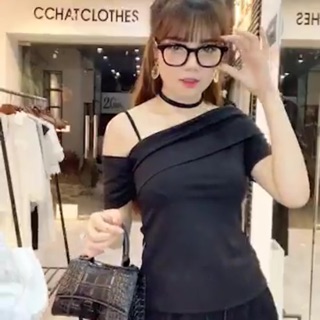 Áo lệch vai