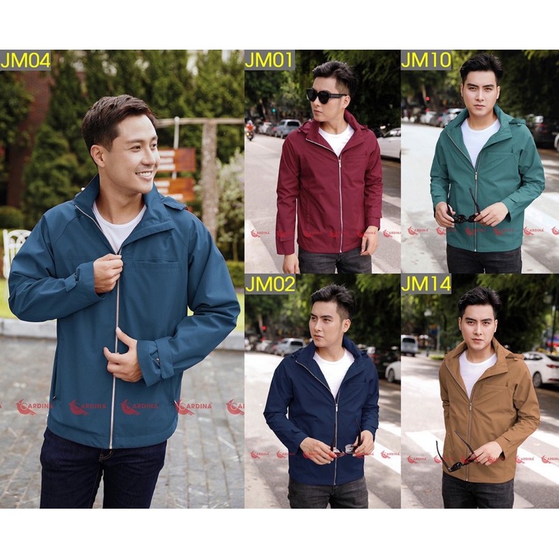 NÁN SỈ ÁO JACKET CDN CHO NAM