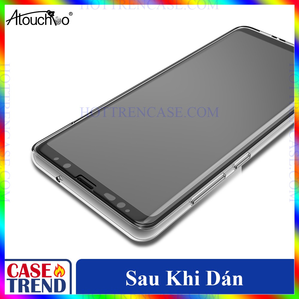 [Xả Kho] Cường Lực SamSung S8 S9 S10 Plus - Full Keo - Có Khuôn Dán - Atouchbo | BigBuy360 - bigbuy360.vn