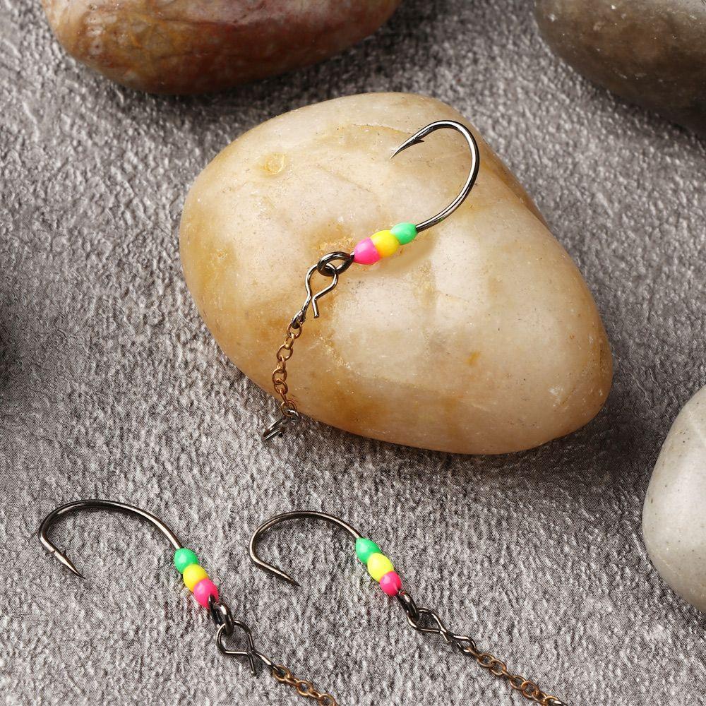 MYRONGVN Set 5 Lưỡi Câu Cá Cứng # 2 # 4 # 6 # Chất Lượng Cao