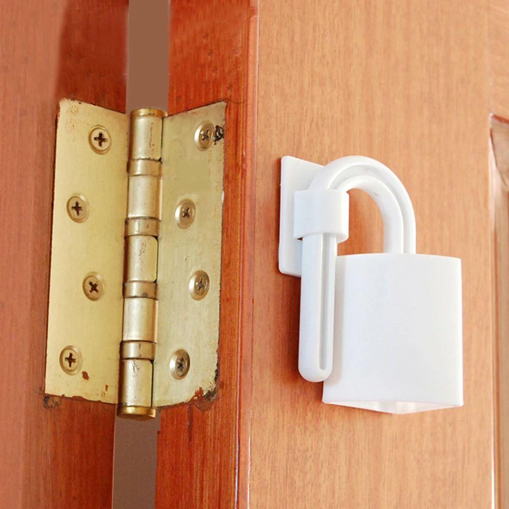 Bộ 2 Dụng Cụ Khóa Cửa Chống Kẹp Tay Đa Năng Bảo Vệ An Toàn Cho Bé