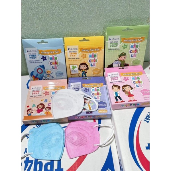 KHẨU TRANG MẦM CHỒI LÁ HỘP 10 CÁI