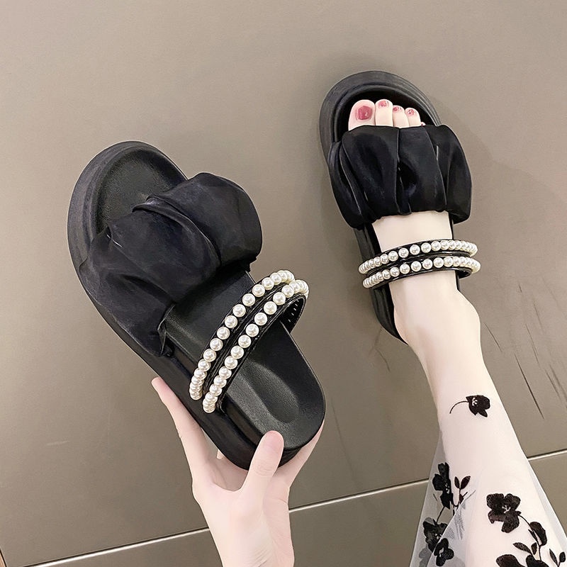 Giày Sandal Đế Dày Chống Trượt Dễ Phối Đồ Thời Trang Mùa Hè Dành Cho Bà Bầu