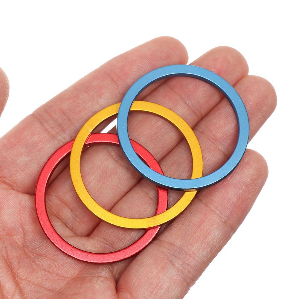 MUVAKO Set 5 Vòng Đệm Trục Bánh Đà Bằng Hợp Kim Nhôm Chất Lượng Cao Cho Xe Đạp Leo Núi