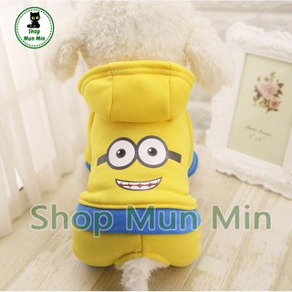 Áo nỉ 4 chân chó mèo