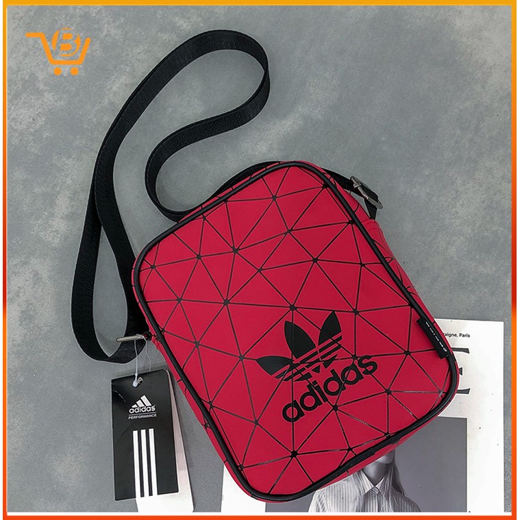 Túi đeo chéo phong cách Adidas 18*22*6cm cao cấp thời trang