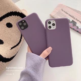 ốp lưng màu tím đơn giản cho điện thoại iphone