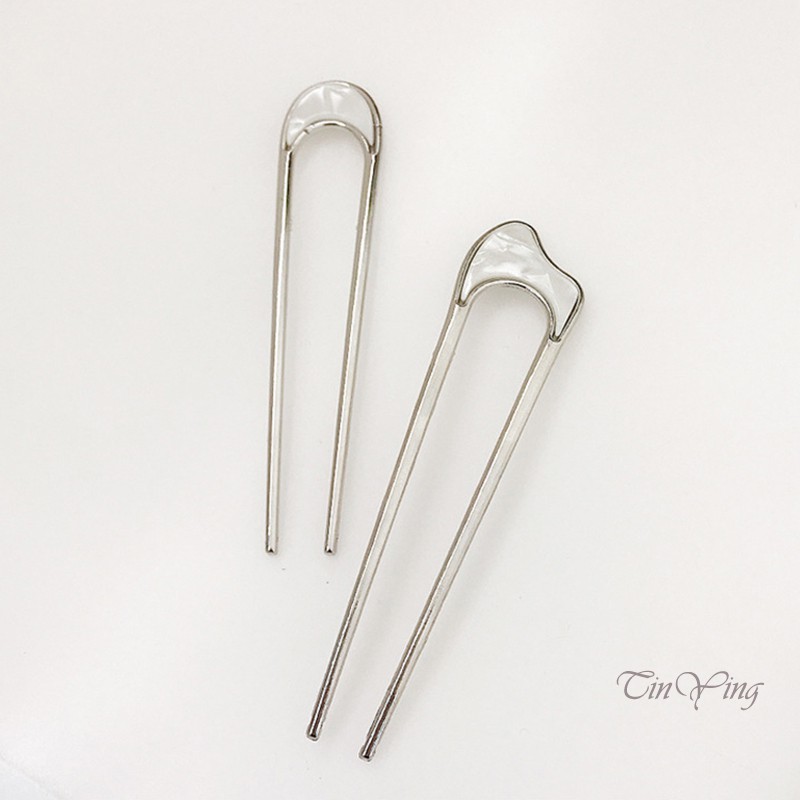 GETNOIVAS Trâm Cài Tóc Chữ U Bằng Hợp Kim Phong Cách Nhật Bản Cho Nữ