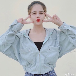 Áo Khoác Nhung Thời Trang Hàn Quốc - Shop3nunisex .