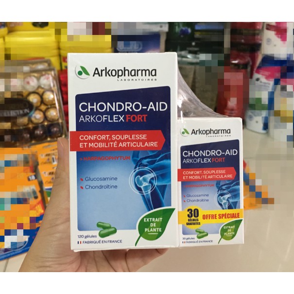 (Có Bill) - SET Arkopharma Chondro Aid - Hàng Pháp