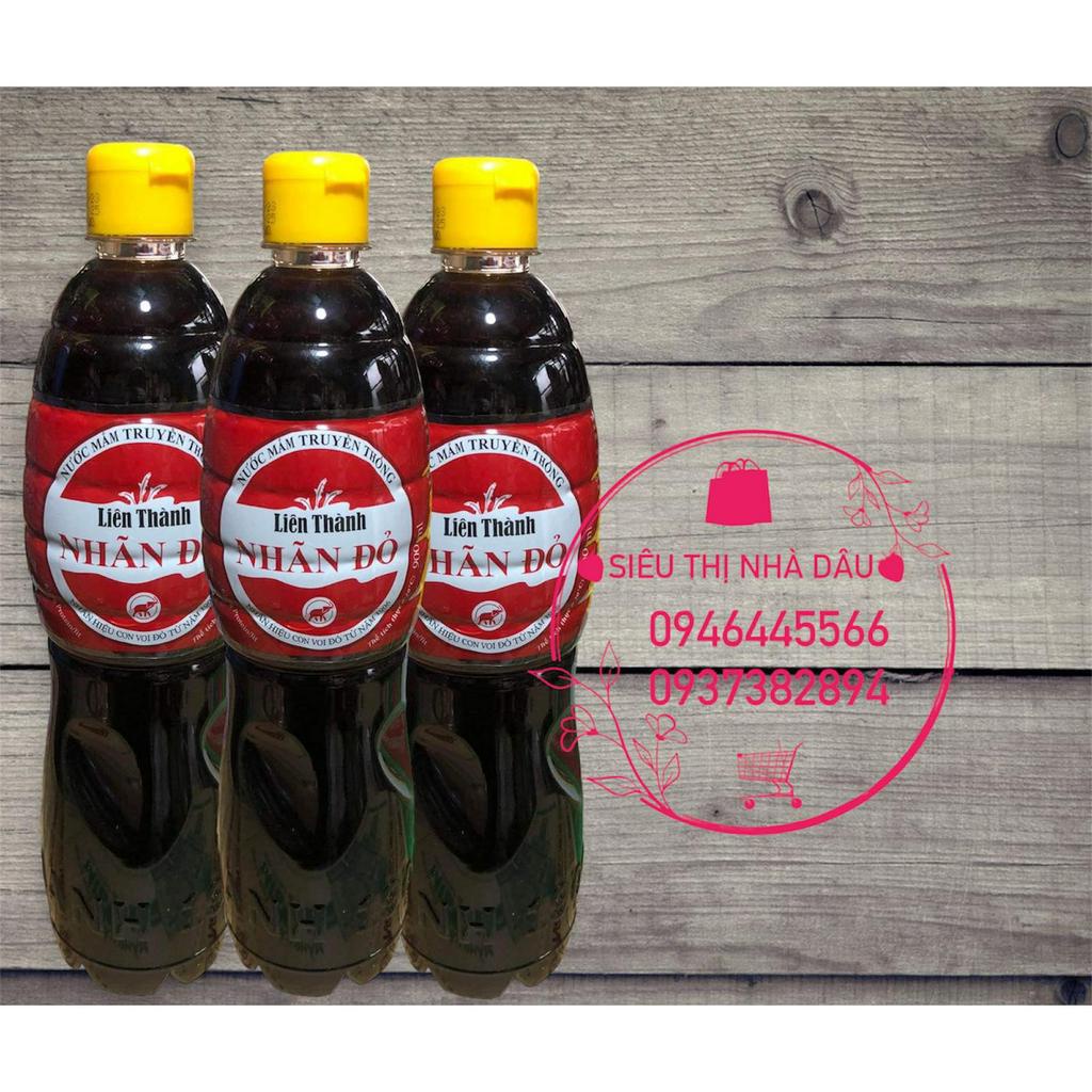 Nước mắm Liên Thành nhãn đỏ