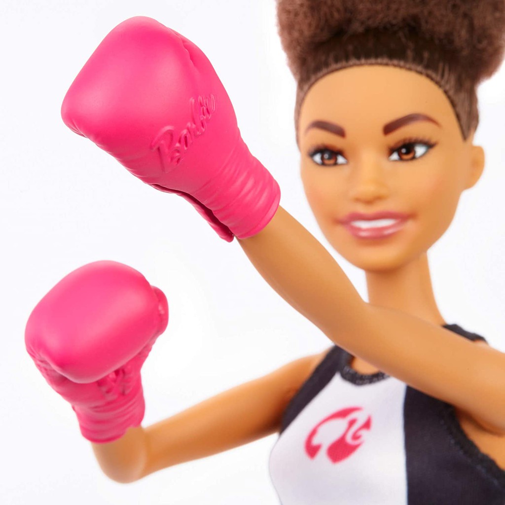 Barbie Nghề Nghiệp Cô Gái Đấm Boxing Career Outfit Doll Boxer