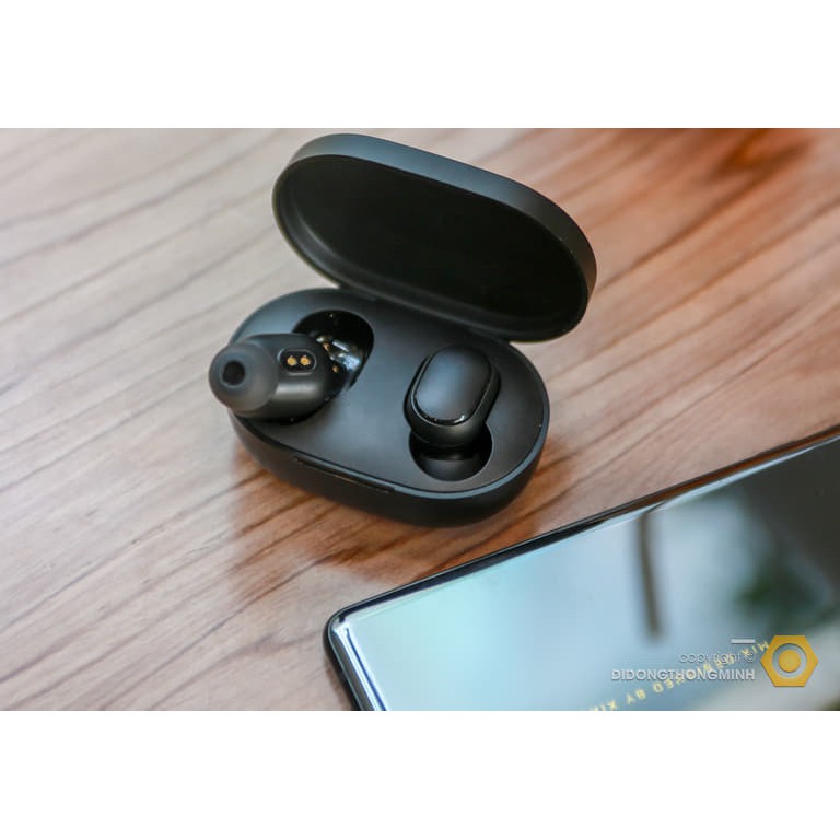 Tai Nghe Bluetooth Không Dây Redmi AirDots 2 Đen True Wireless Công Nghệ 5.0 Kèm Đốc Sạc ,Cảm Biến Tự Động Kết Nối