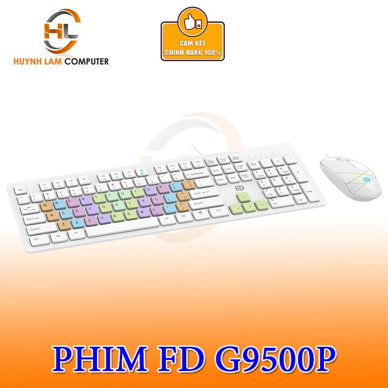 Bộ phím chuột có dây FD G9500P VSP phân phối