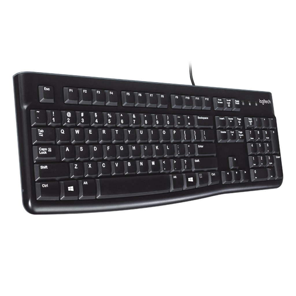 Bàn phím dây Logitech K120, USB - Chính hãng