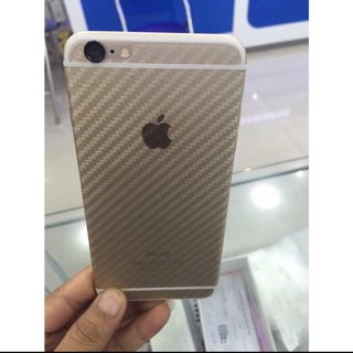 Miếng dán mặt lưng vân cacbon cho iphone 6 plus/6s plus
