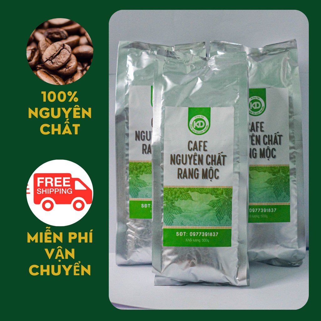 Cà Phê Nguyên Chất Pha Phin 500Gr
