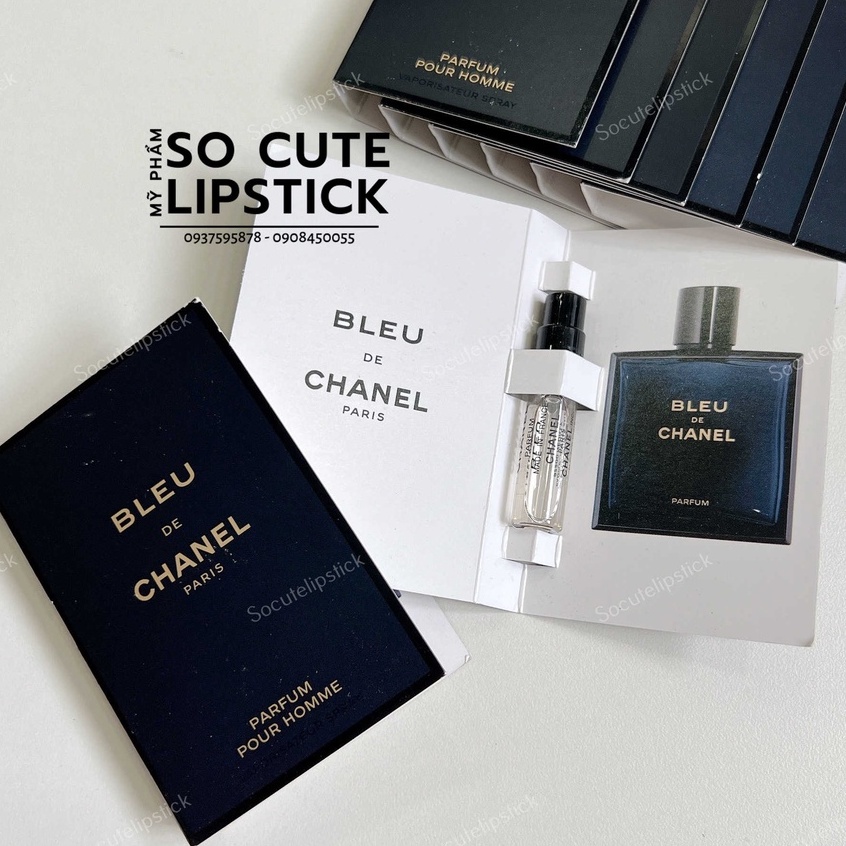 Vial nước hoa Chà neo Bleu EDP - Parfum [1.5ml]