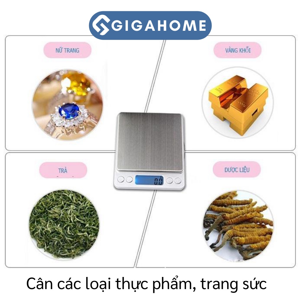 Cân Tiểu Ly Điện Tử Nhà Bếp Mini GIGAHOME Định Lượng 1g-1kg Chính Xác Cao 4822