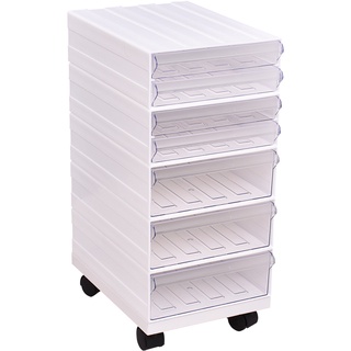 Hộp đựng F10: 1-4 ngăn tài liệu, linh kiện điện tử siêu tiện dụng (hộp ghép đa năng) chưa bao gồm bánh xe