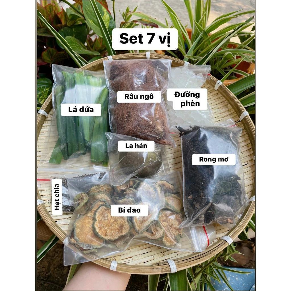 Sâm bí đao Hạt chia Thơm Ngon Set nấu siêu nhiều siêu ngon 47FOOD