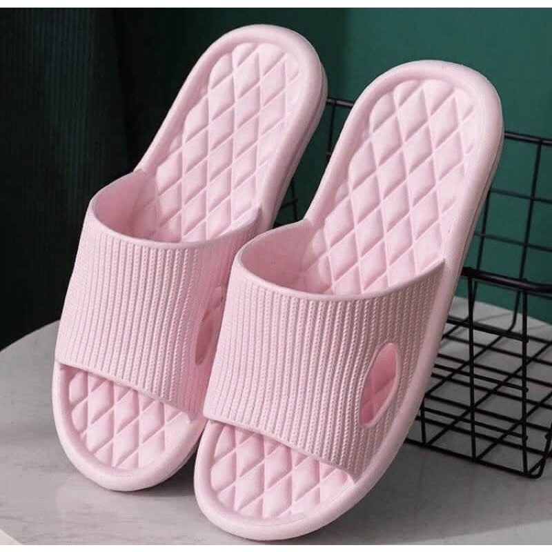 Dép xốp kẻ caro đi trong nhà chống trượt siêu mềm, siêu nhẹ