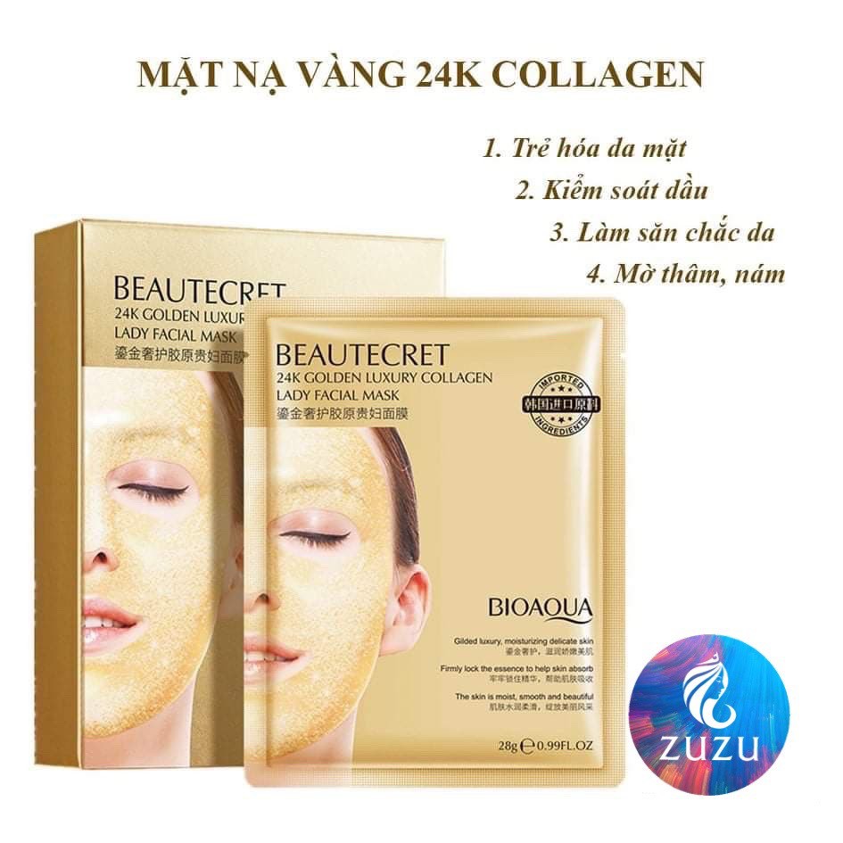 Mặt nạ thạch collagen cấp nước giúp da căng bóng mịn màng mask nội địa trung