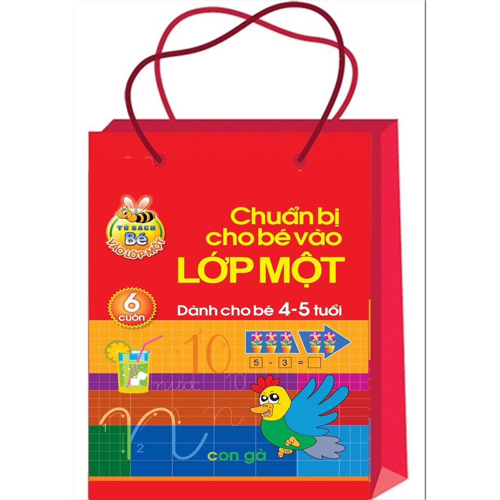 SÁCH: CHUẨN BỊ CHO BÉ VÀO LỚP 1 - DÀNH CHO BÉ 4-5 TUỔI